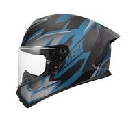 LS2 Helmets Casque intégral FF820 Rapid III Xtrem Noir/Bleu/Essence XXS