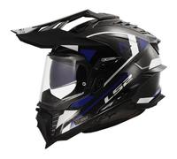 Casque moto intégral LS2 MX701 Explorer C Advanture - blue S