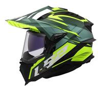 Casque moto intégral LS2 MX701 Explorer Spire Vert S (55/56 cm)