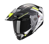 Scorpion ADX-2 Galane, casque rabattable XS Gris/Noir/Jaune Néon Gris/Noir/Jaune Néon