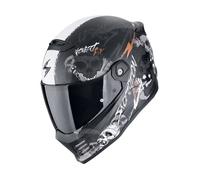 Scorpion Covert Fx Skullz Full Face Helmet Noir L