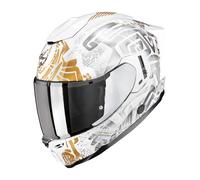 Casque moto intégral Scorpion EXO-1500 Air Apus Blanc M (57/58 cm)