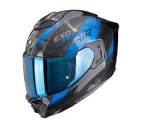 Scorpion Casque moto intégral EXO-1500 Carbon Air Mundi Platted Noir M (57/58 cm)