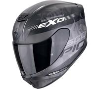 Casque moto intégral SCORPION EXO-391 AVA Noir mat-Argent