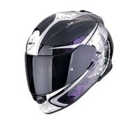 Casque moto intégral Scorpion Exo-491 Run - noir/caméléon 53 cm
