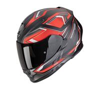 Casque moto intégral Scorpion Exo-491 Zumo - noir mat-rouge M