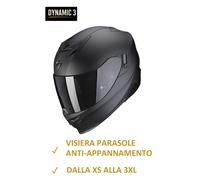 Casque moto intégral SCORPION EXO-520 EVO AIR Noir mat