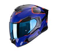Casque moto intégral Scorpion Exo-530 Air Clip - bleu-noir-rouge L