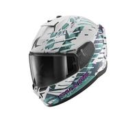 Shark D-skwal 3 Reptaia Ece Full Face Helmet Blanc L