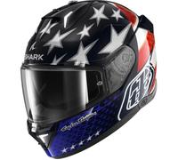 Shark Skwal i3 US Flag, casque intégral S Noir/Rouge/Blanc/Bleu Noir/Rouge/Blanc/Bleu