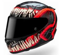 Casque Moto Intégrale HJC Rpha 12 Smlxl Blanc, Noir, Rouge Venom 3 Marvel Mc1sf