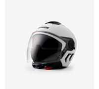 Casque Moto Jet Blauer DJ-01 MONO Blanc Brillant Double Visière ECE2206