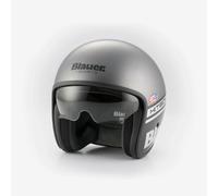 Casque Moto Jet Blauer PILOT 06 HT En Fibre Grigio Opaco ECE2206