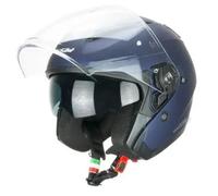 Casque moto jet CGM 136A Dna Mono Bleu XL (60/61 cm)