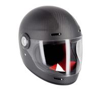 Helstons Naked Full Face Mat Carbon Casque, noir-charbon, taille S pour homme