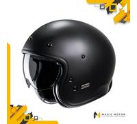 HJC Casque moto Jet V31 UNI Semi-mat Noir – Taille M
