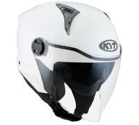 Casque Jet KYT D-CITY Plain White