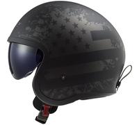 LS2 Helmets casque jet Spitfire II OF599 noir taille XS