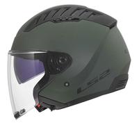 Casque moto jet LS2 OF600 Copter II - military green S