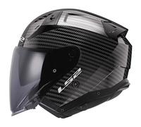 LS2 Helmets Casque moto Jet Infinity II Carbon Gloss Carbon Taille S