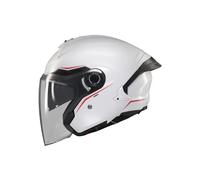 Casque moto jet MT Helmets Cosmo Sv Solid A0 Blanc M (57/58 cm)