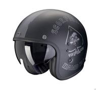 Scorpion Belfast Evo Spade, casque à réaction XL Mat Noir/Argent Mat Noir/Argent