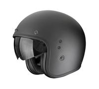 Scorpion Belfast Evo Solid, casque à jet XL Noir Mat Noir Mat