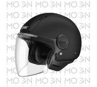 SMK Casque jet Laminar Noir mat Taille 2XL