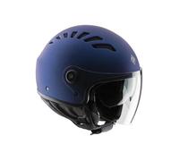 Casque moto jet Tucano Urbano El'Top - bleu infinito mat - S L