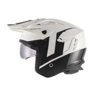 Casque moto jet UFO Sheratan - blanc - L XS
