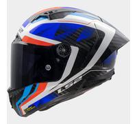 LS2 Helmets Casque moto intégral FF805 Thunder GP Aero Raute Gloss Bleu/Rouge XS