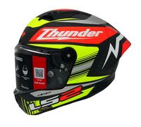 CASQUE MOTO LS2 FF805 THUNDER GP AERO REPLICA NOIR MAT