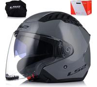 LS2, Casque Moto Jet Copter II Nardo Grey, XXL