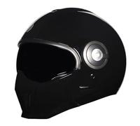 Casque Moto Modulable 3/4 Casque Combiné DOTECE Homologué Casques Intégraux De Moto Scooter Chopper avec Double Visière Casques Integral Moto pour Locomotive 6,XL:61-62CM
