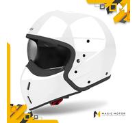 Casque moto Modulable Airoh J 110 M SOLIDE Blanc