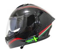 Casque Moto Modulable Bluetooth Casques Intégraux Flip-Up Microphone Double Haut-Parleur Intégré avec Double Visière Casque Integral Modulables Adultes Homologué ECEDOT 1,S:55-56CM