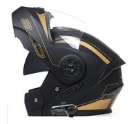 Casque Moto Modulable Bluetooth ECEDOT Homologué Casques Intégraux Scooter Flip-Up avec Double Visière Casque Integral Modulables Les Haut-Parleurs Intégrés sont Réactifs T,S:55-56CM