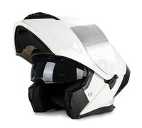 Casque Moto Modulable Casques Scooter Chopper DOTECE Homologué Adulte Casques Intégraux Flip-Up Anti-Collision pour Locomotive Homme Femme Casques Modulables 4,XL:61-62CM