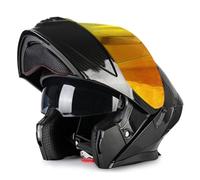 Casque Moto Modulable Casques Scooter Chopper DOTECE Homologué Adulte Casques Intégraux Flip-Up Anti-Collision pour Locomotive Homme Femme Casques Modulables 14,3XL:65-66CM