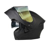 Casque Moto Modulable ECEDOT Homologué Casques Intégral Modulables Homme Et Femme Casques Flip-Up Motocross avec Double Visière Casque Intégraux pour Adultes Hommes Femmes Z-6,XL:61-62CM