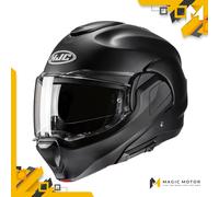 Casque moto Modulable HJC F100 XL SOLID Noir Opaque