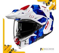 Casque moto Modulable HJC i80 M ROKI Blanc