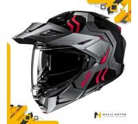 Casque moto Modulable HJC i80 S VELLY Argent Brillant