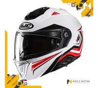 Casque moto Modulable HJC i91 L TRICUS Blanc