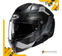Casque moto Modulable HJC i91 XL CARST Noir