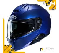 Casque moto Modulable HJC i91 XS SOLIDE Bleu