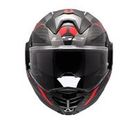 LS2 Helmets Casque moto FF901 Advant X Carbone Future II Modulable Noir XS