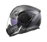 LS2 Helmets Casque moto modulable FF902 Scope II Oxyd Noir M (57/58 cm)