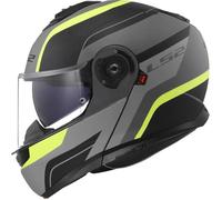 Casque moto modulable LS2 FF908 Strobe II Monza - black h-v yellow - Noir - 2XL (63/64 cm)