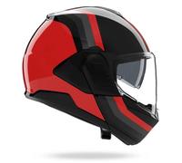 Casque moto modulable Nolan N120-1 Lineo - noir/rouge/gris - Multicolore - M (57/58 cm)